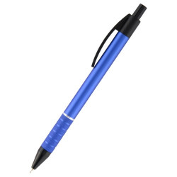 Ручка кулькова автоматична, (0,7) синя Prestige, корпус срібний, 1086-03-02
