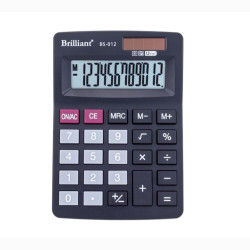 Калькулятор 12 розрядний BS-012 (127х88x26) 77г