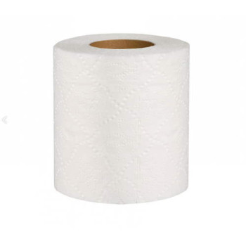 Туалетная бумага, целлюлозная, белая (90мм*125мм /15м) 2-х слойн./120 отрывов (4шт)