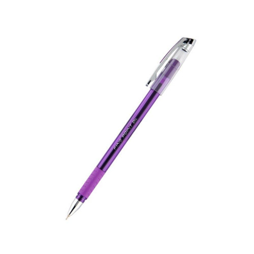 Ручка масляная (0,7) фиолетовая Fine Point Dlx UX-111-11