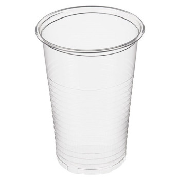 Стакан (200мл *100шт) пластиковий прозрачный для горячих и холодных напитков Україна