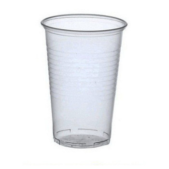 Стакан (500мл*50шт) пластиковый  прозрачный для горячих и холодных напитков 