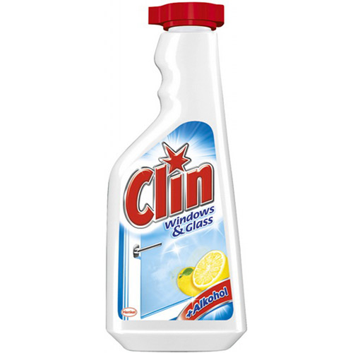 Мийний засіб (500 мл) для скла та дзеркал запаска Clin