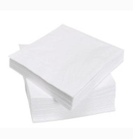 Салфетки бумажные белые, барные (500шт) S-45
