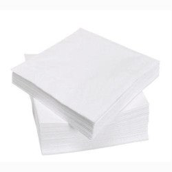 Салфетки бумажные белые, барные (500шт) S-45