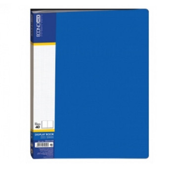 Папка с файлами (40шт), синяя, E30604-02.