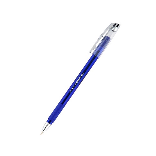 Ручка масляна Fine Point Dlx, синя, UX-111-02