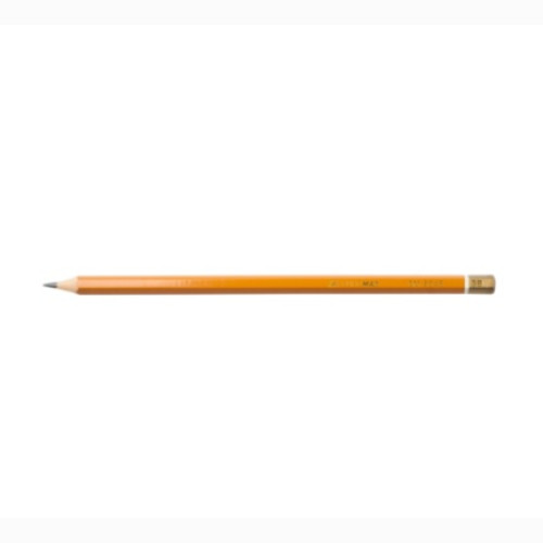 Олівець графітовий 3В без гумки, шестигранний корпус PROFESSIONAL  BM.8546-12