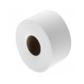 Туалетная бумага, целлюлозная, белая (91мм*190мм/100м) 2-х слойн./800 отрывов "Джамбо" TJ032