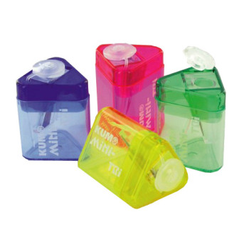 Точилка пластик. с контейнером Mini-Tri  K1 Pop 