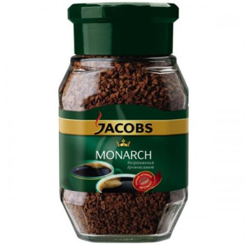 Кофе (190г) растворимый в ст/б, Monarch 
