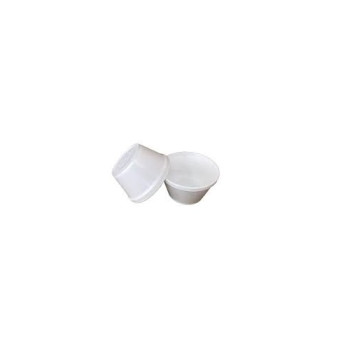 Контейнер харчовий (0,35л) пластик білий "Супниця" 15071