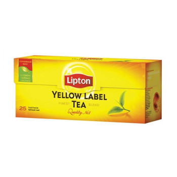 Чай у ф/п з/я (25шт) Yellow Label