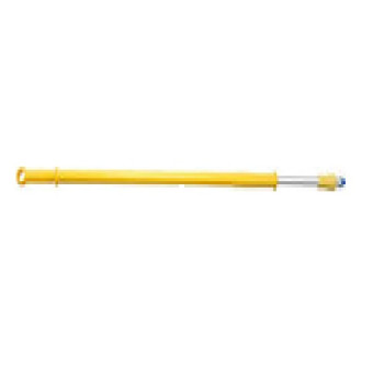 Ручка для щетки телескопическая 1250/2000х32 алюминиевая желтая 49852-4 