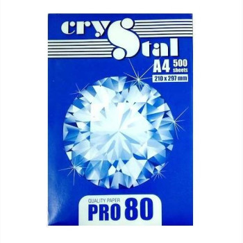 Папір А4, 80 г/м2, (500арк),  Crystal Pro