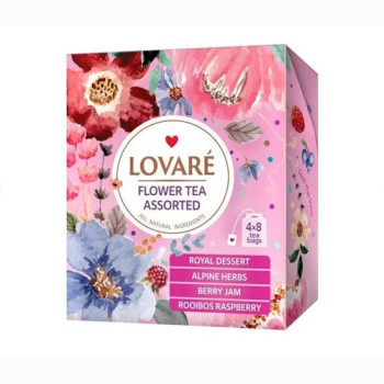 Чай цветочный "Lovare Assorted" (1,5г*32ф/п) Lovare