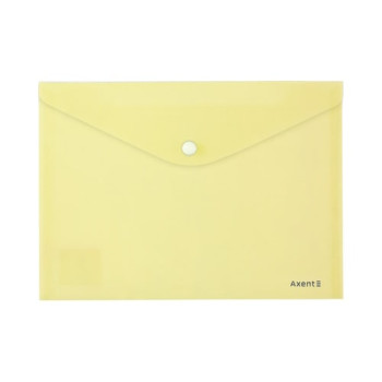 Папка-конверт А5 на кнопці, непрозора, жовта 1522-08-a