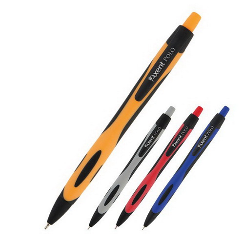 Ручка масляная автомат. (0,7) синяя TOUCH Polo  AB1066-A