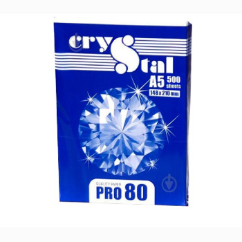 Бумага А5 80 г/м2 (500л) (С) Crystal Pro