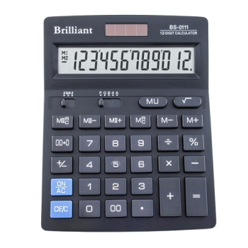 Калькулятор 12 разрядный BS-0111 (176x140x45) 