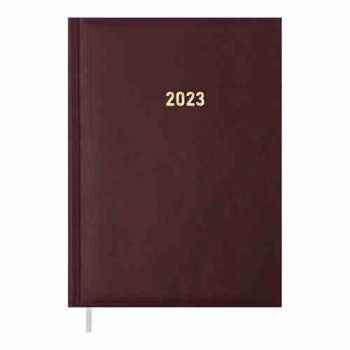 Ежедневник, А5, датированный 2022 бордовый "BASE (Miradur)" BM.2108-13 =