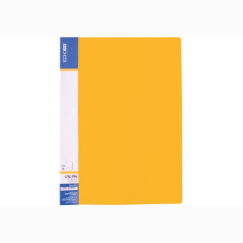 Папка-швидкозшивач А4 з пружинним механізмом Economix CLIP A, жовта,А4,E31201-05