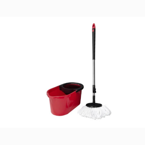 Комплект для прибирання швабра+відро 14л з віджимом Easy Mop