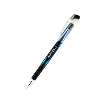 Ручка гелевая (0,5) синяя Top Tek Ge UX-133-02
