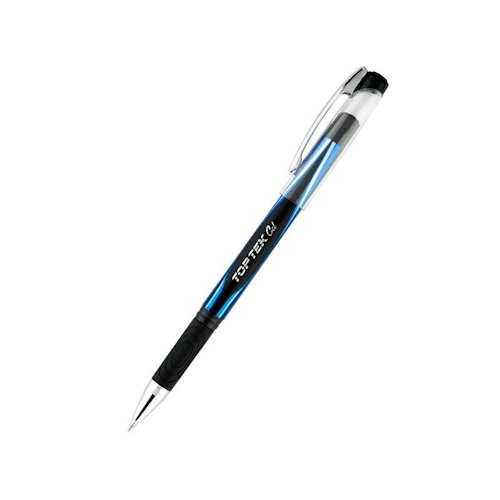 Ручка гелева Top Tek Gel, синя,  UX-133-02