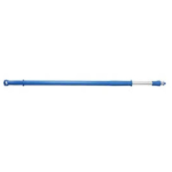 49852-2 Ручка для щітки телескопічна 1250/2000х32 алюмінієва синя