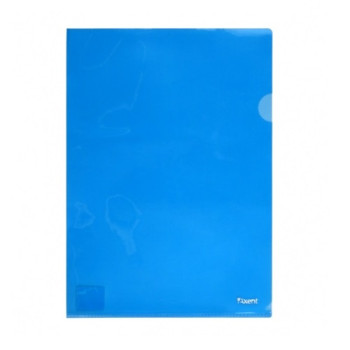 Тека - куток, А4, колір синій, 170мкм, 1434-22-a