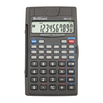 Калькулятор 8  разрядный  карманный инженерный BS-110 (120х72х12)