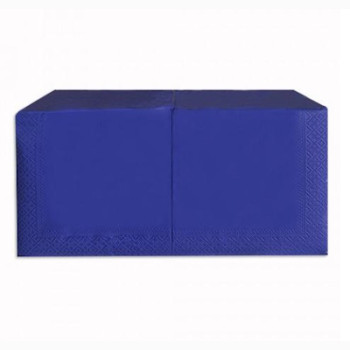 Салфетка целлюлозная (330мм*330мм/100шт) 1/8 сложен., синяя, NL516