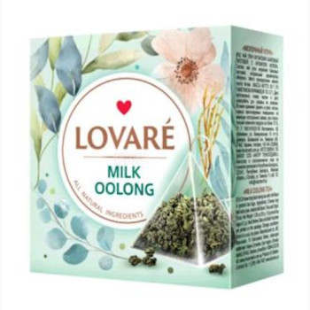 Чай зеленый  "Milk oolong" в пирамидках (2г*15пак) Lovare